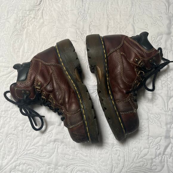 Dr Martens Vintage Steel Toe Industrial High Top Work Boots Size M 4 / W 5 - Picture 4 of 13